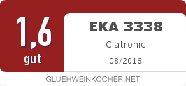 Testsiegel: EKA 3338 Clatronic